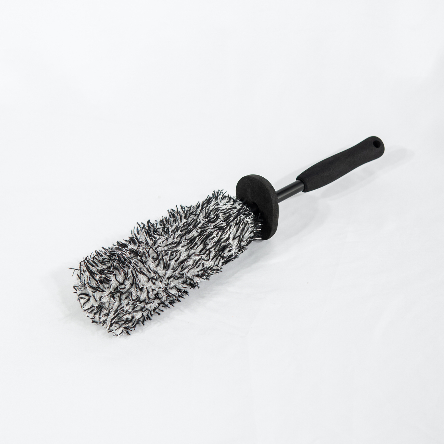 Microfibre wheel brush